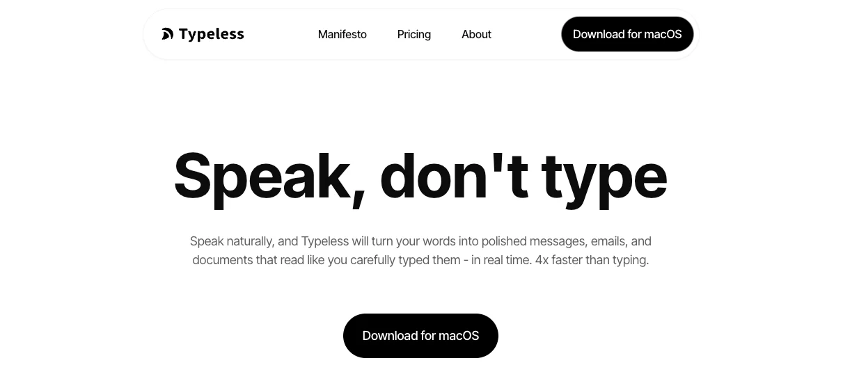 Ai工具推薦typeless：終極生產術，解放你的行銷超能力 封面